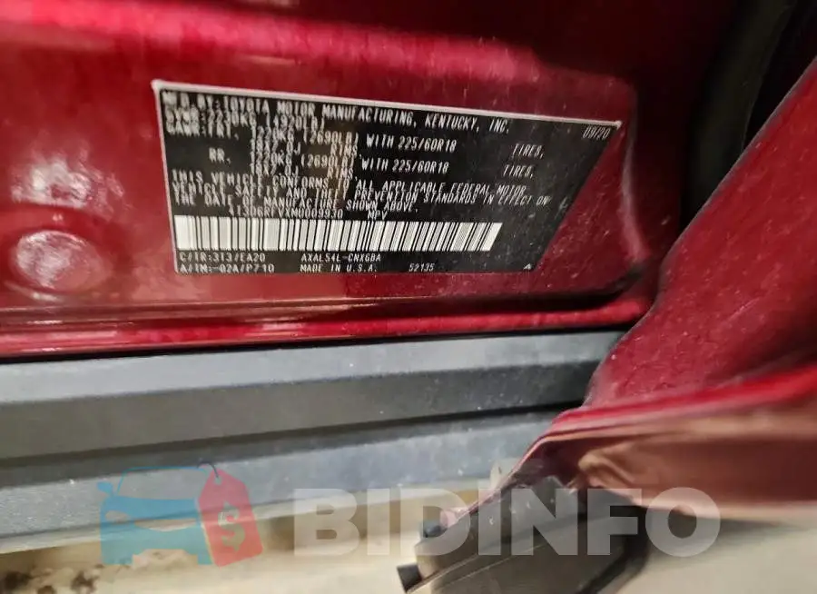 4T3D6RFVXMU009930 Photo# 13
