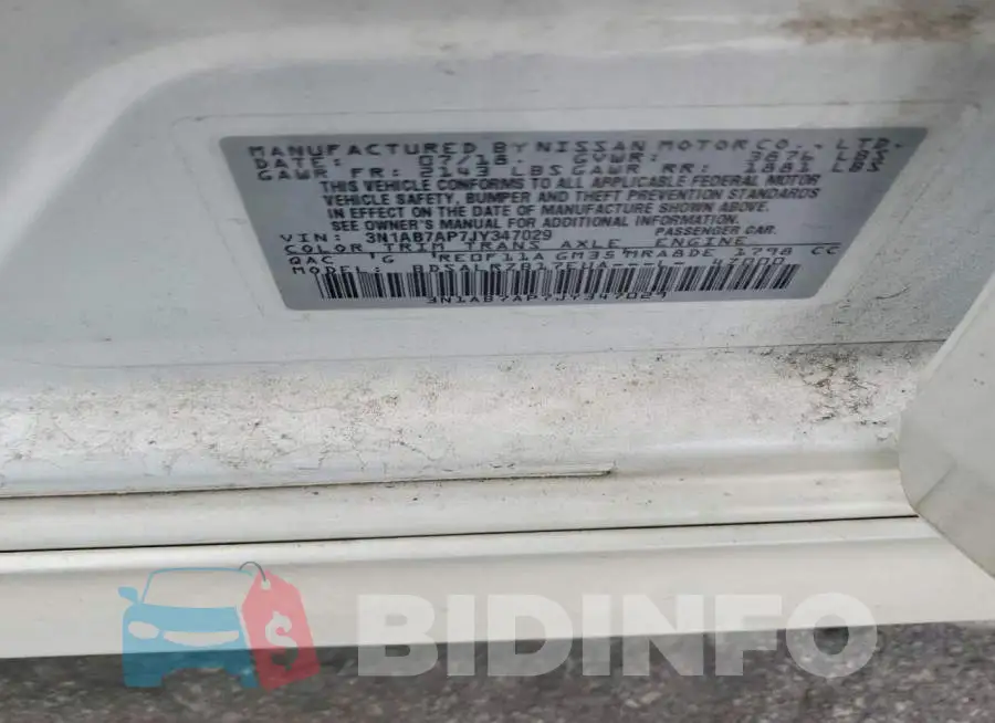 3N1AB7AP7JY347029 Photo# 12