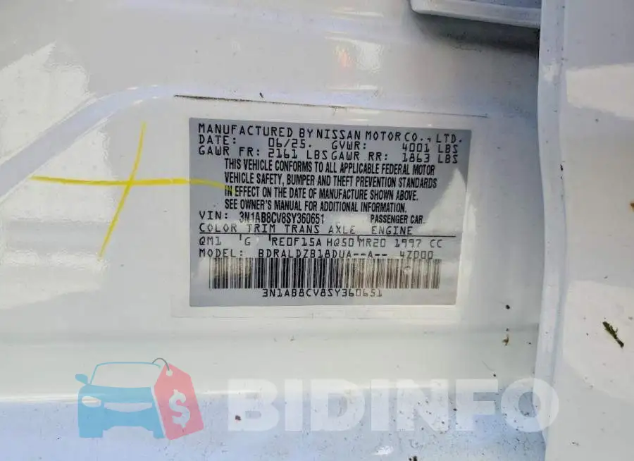 3N1AB8CV8SY360651 Photo# 12