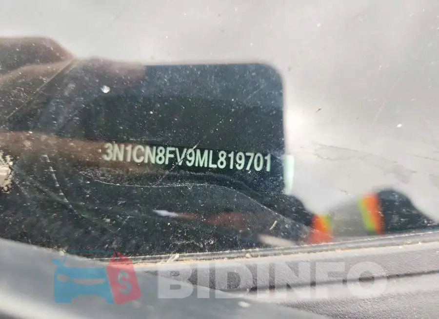 3N1CN8FV9ML819701 Photo# 12
