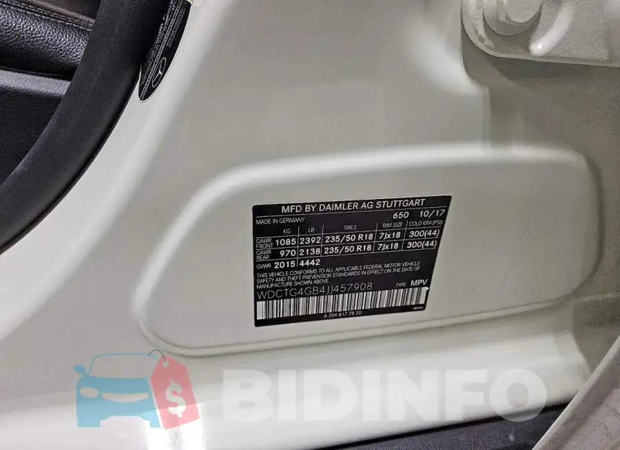 WDCTG4GB4JJ457908 Photo# 13