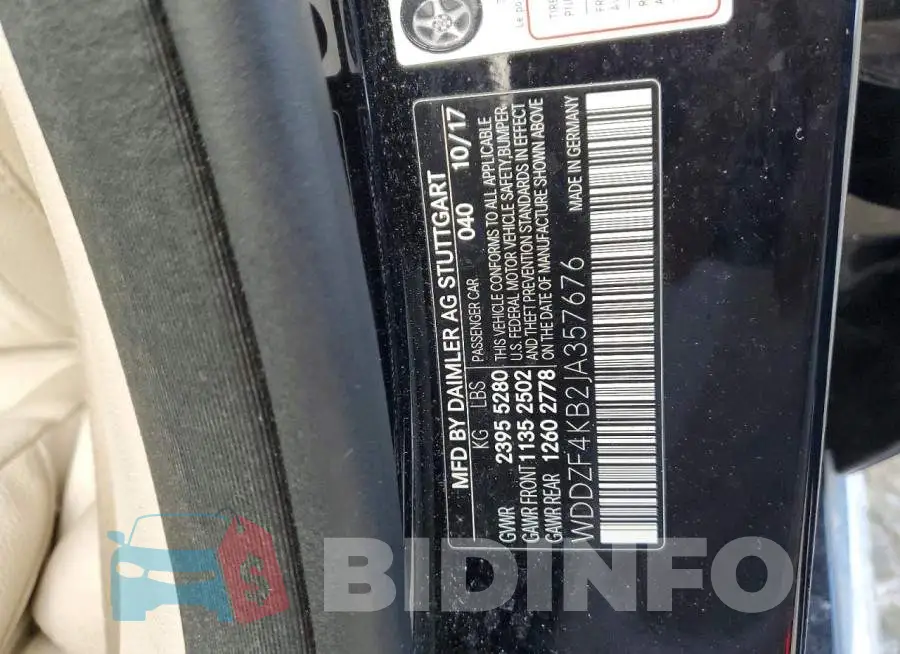 WDDZF4KB2JA357676 Photo# 12