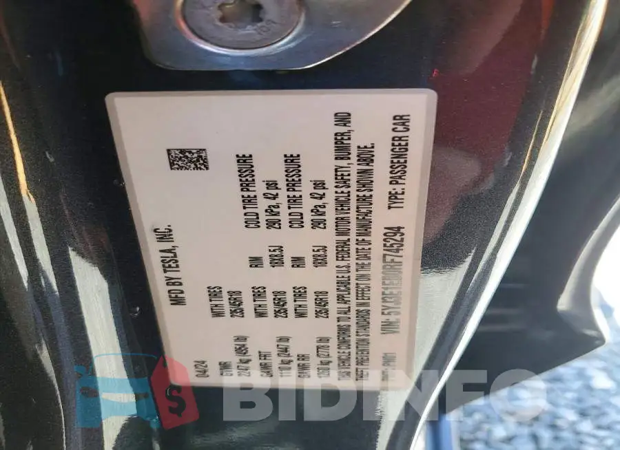 5YJ3E1EB0RF745294 Photo# 13