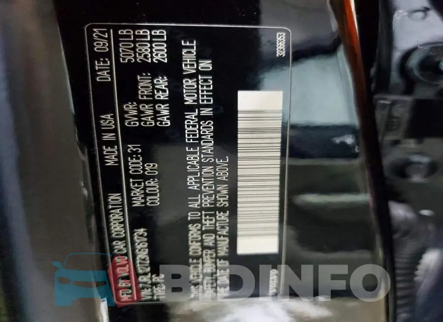 7JRL12TZ3NG161734 Photo# 12