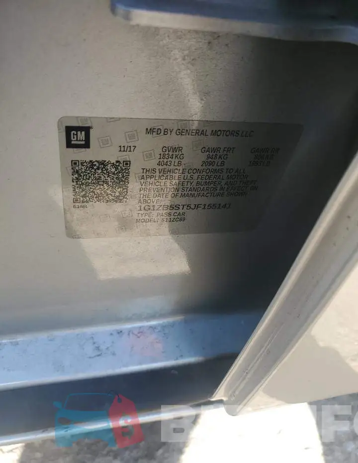1G1ZB5ST5JF155141 Photo# 12