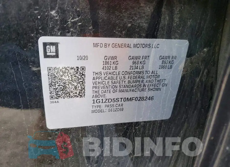 1G1ZD5ST0MF028246 Photo# 12