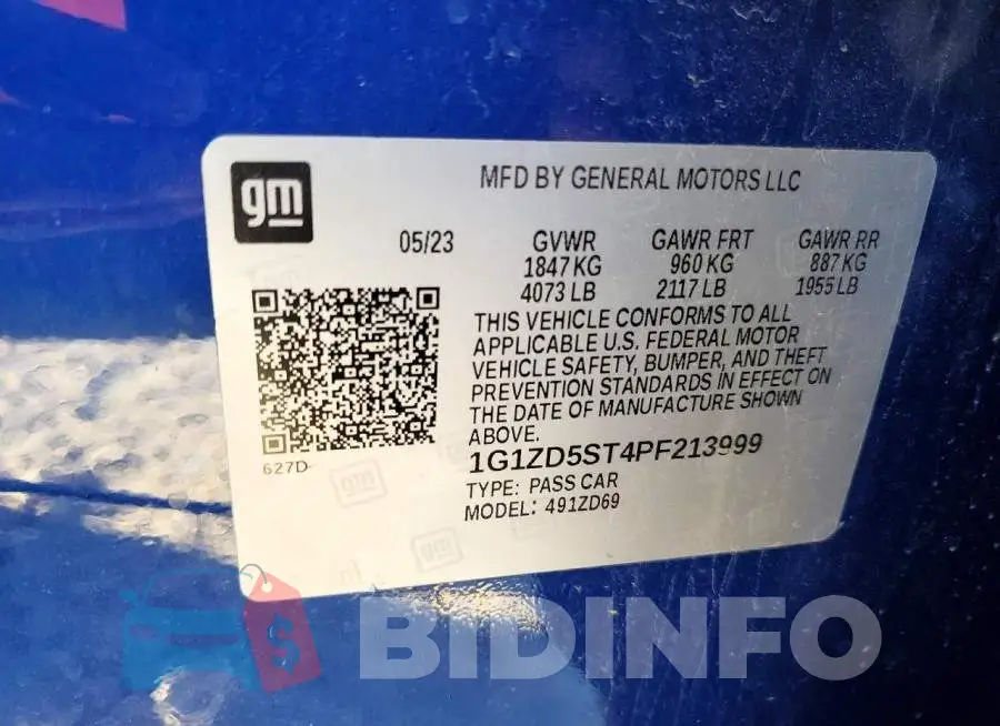 1G1ZD5ST4PF213999 Photo# 12