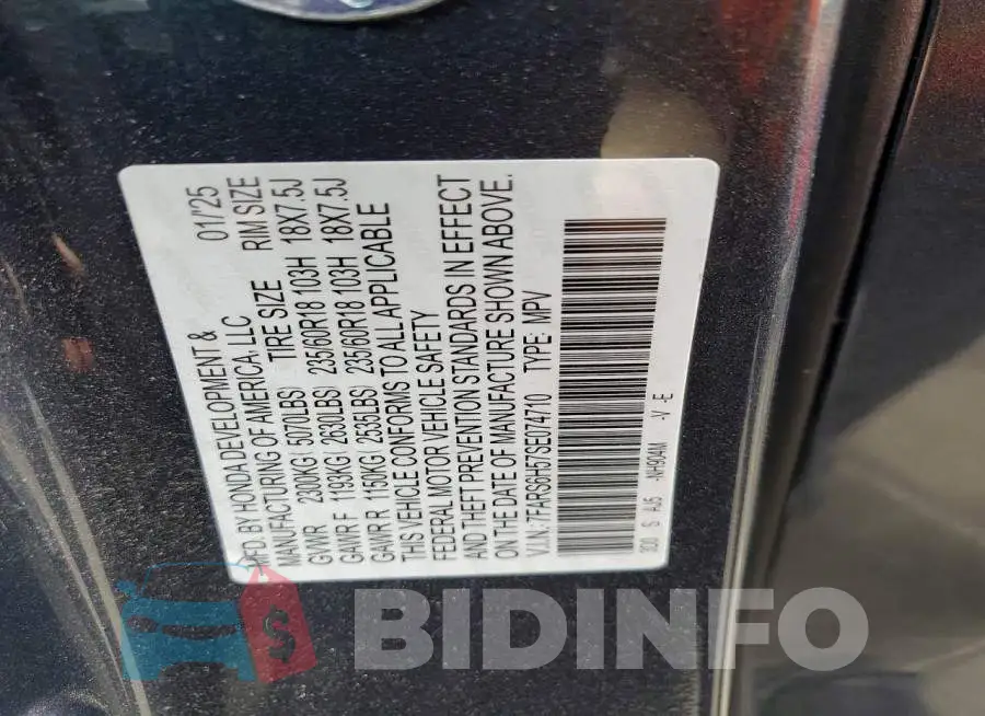 7FARS6H57SE074710 Photo# 13