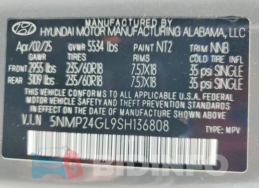 5NMP24GL9SH136808 Photo# 13