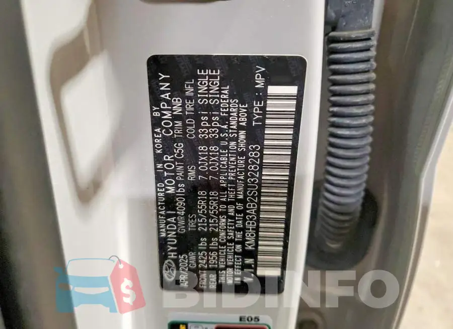 KM8HB3AB2SU328283 Photo# 13