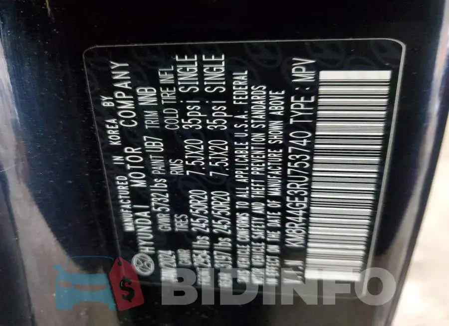 KM8R44GE3RU753740 Photo# 14