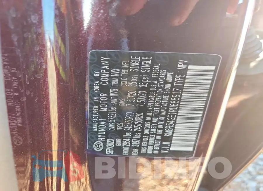 KM8R54GE1RU688917 Photo# 13