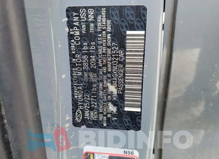 KMHLM4AGXNU321527 Photo# 12