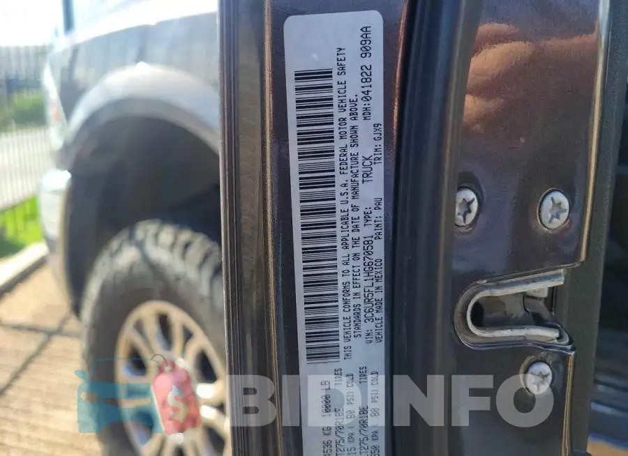 3C6UR5FL1HG670581 Photo# 10