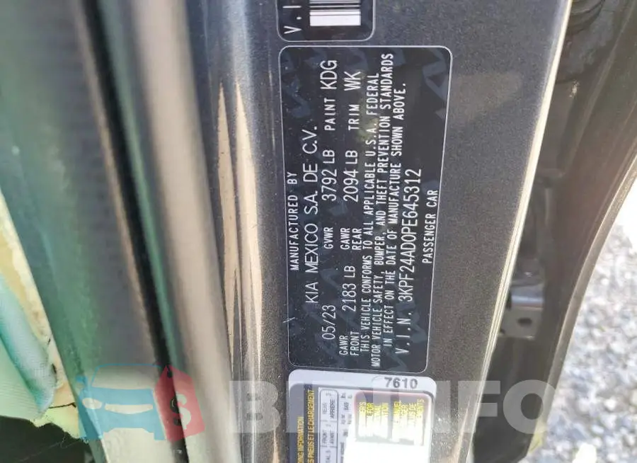3KPF24AD0PE645312 Photo# 12