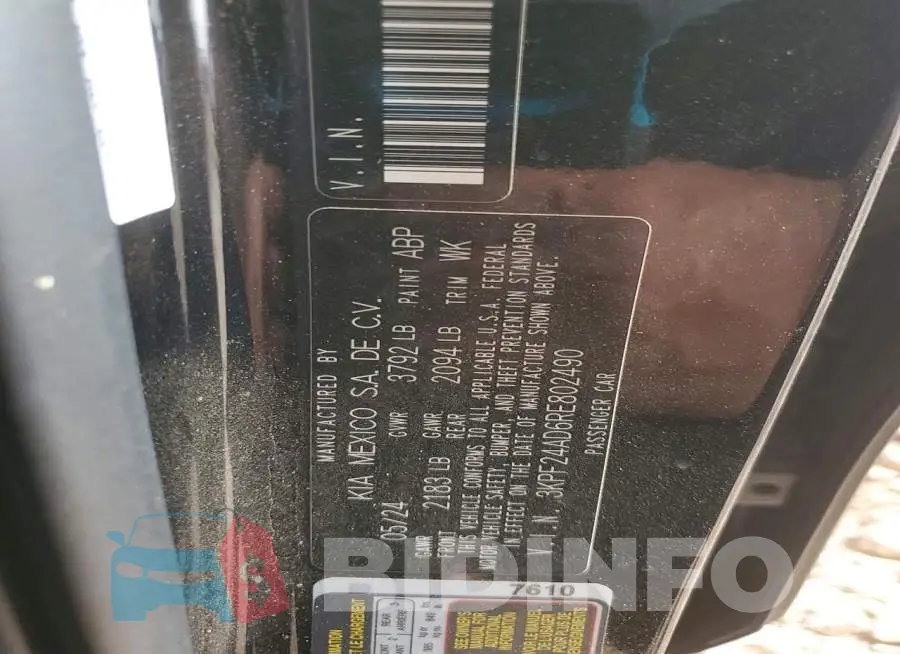 3KPF24AD6RE802490 Photo# 12