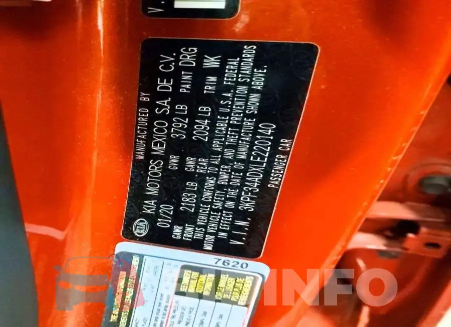 3KPF34ADXLE220140 Photo# 12