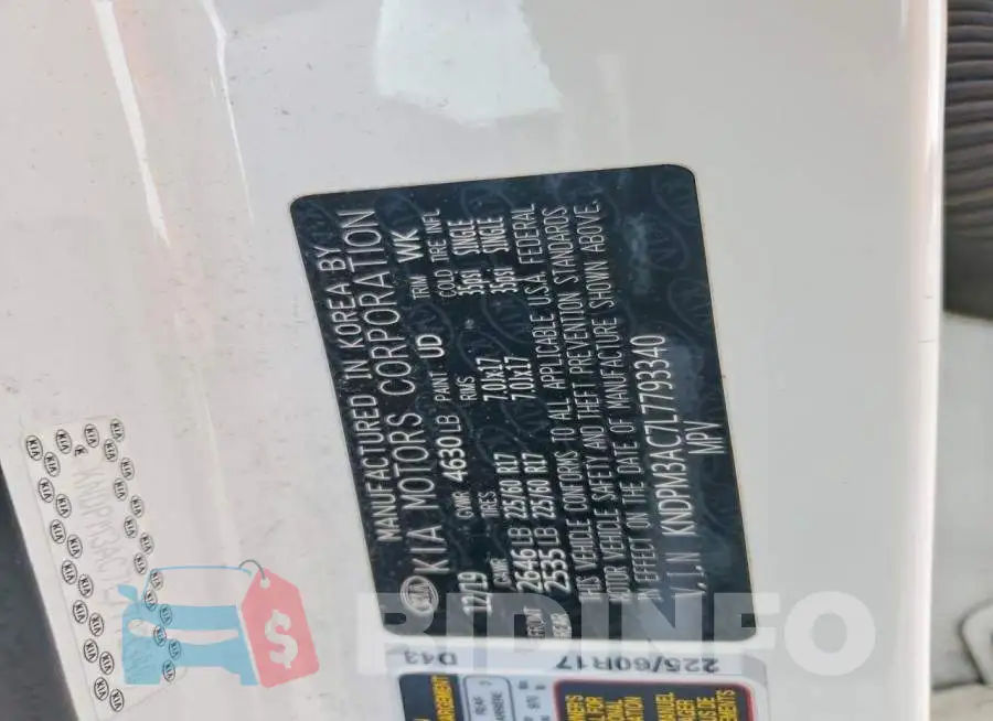KNDPM3AC7L7793340 Photo# 13