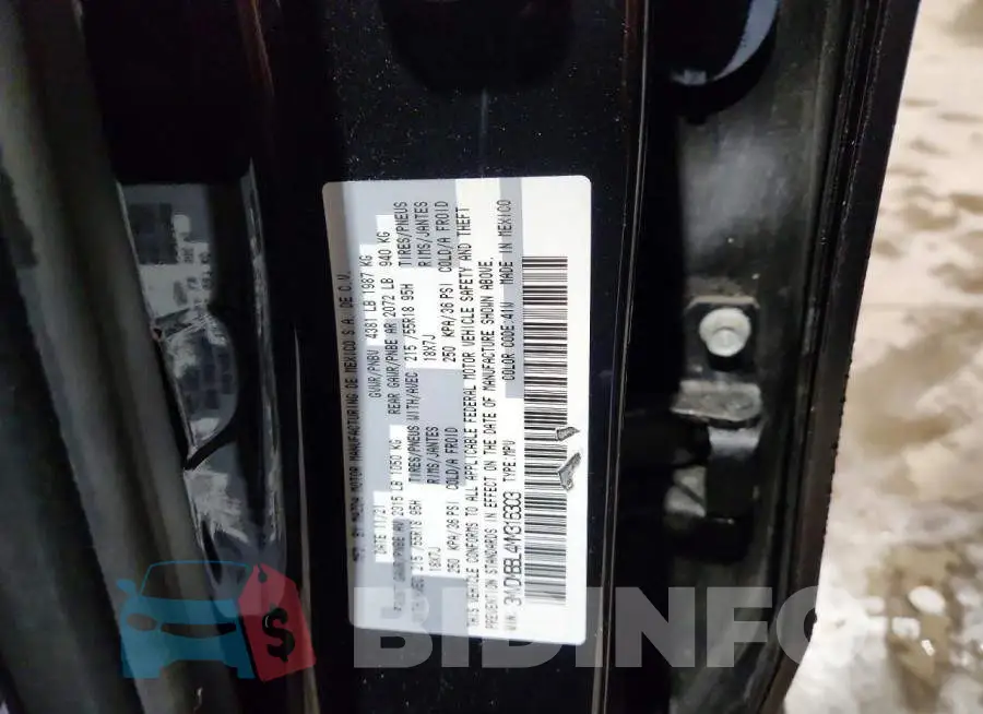 3MVDMBBL4MM316303 Photo# 13