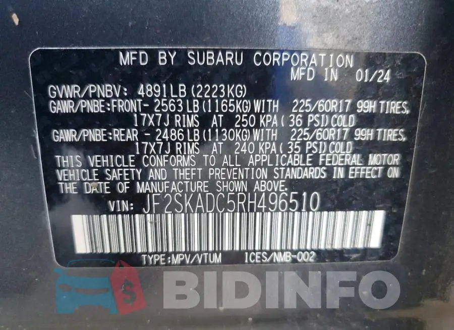 JF2SKADC5RH496510 Photo# 14