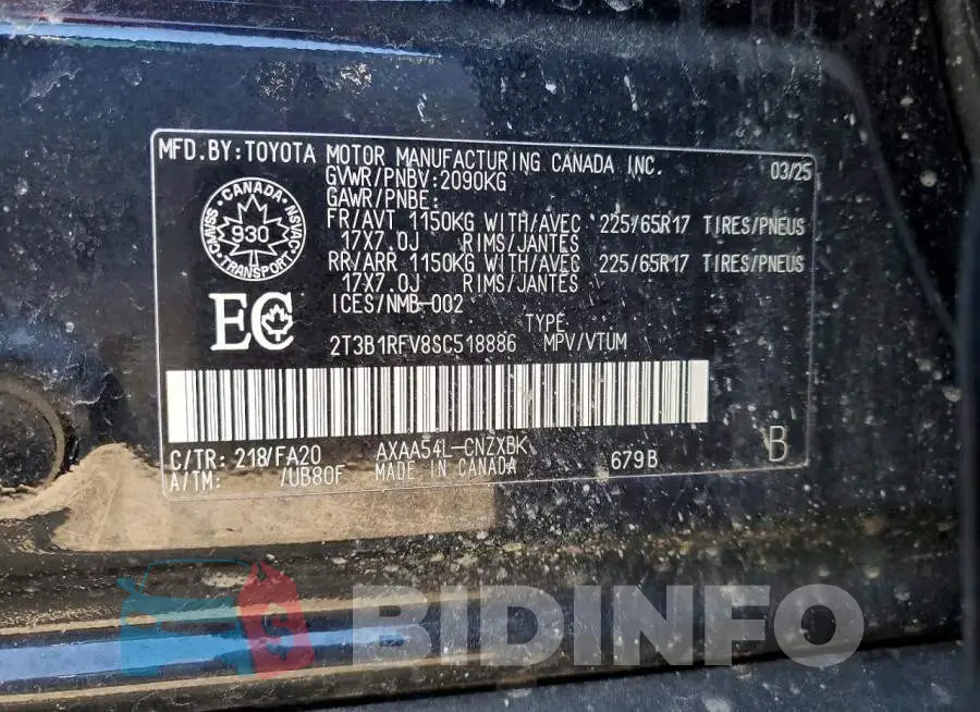 2T3B1RFV8SC518886 Photo# 13