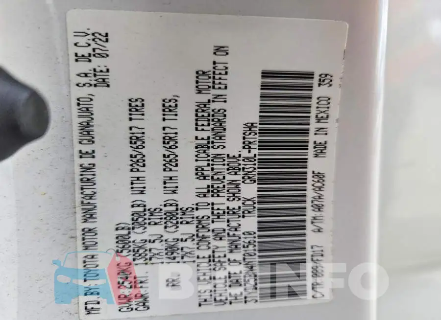 3TYDZ5BN4NT015610 Photo# 12