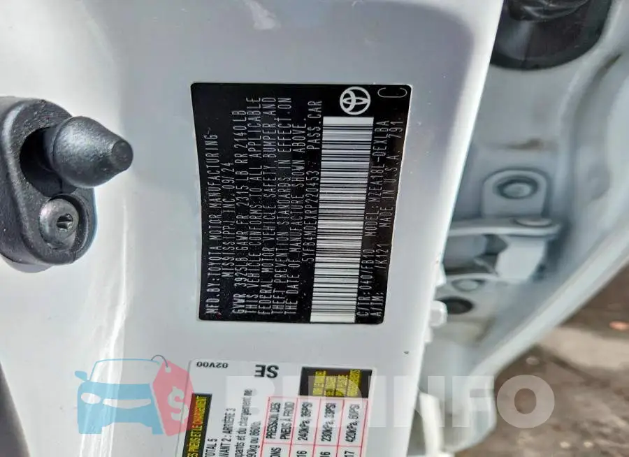5YFB4MDEXRP220453 Photo# 12