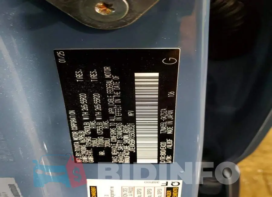 JTEVA5BR1S5003521 Photo# 14