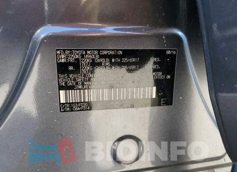 JTMRJREV6HD063671 Photo# 13