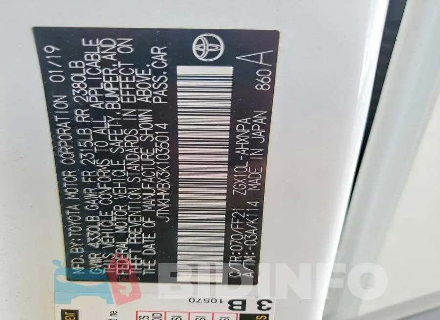 JTNKHMBX3K1035014 Photo# 13