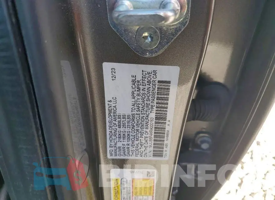 19UUB5F4XRA000163 Photo# 12