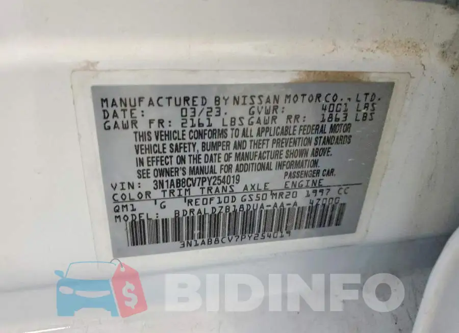 3N1AB8CV7PY254019 Photo# 13