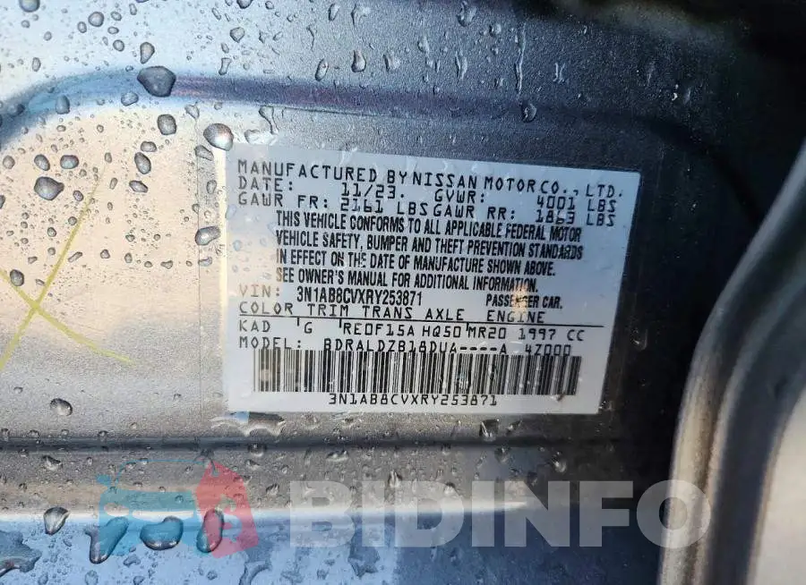 3N1AB8CVXRY253871 Photo# 13