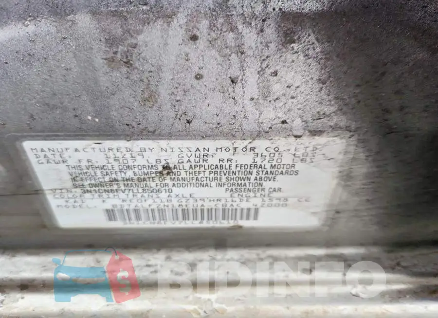 3N1CN8EV7LL850610 Photo# 12
