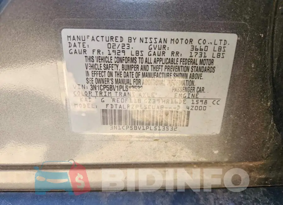 3N1CP5BV1PL513532 Photo# 14