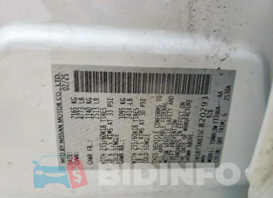 5N1BT3BB1SC820293 Photo# 13