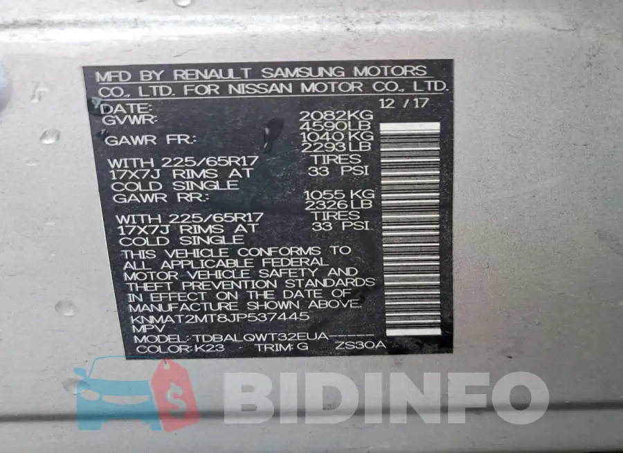 KNMAT2MT8JP537445 Photo# 14