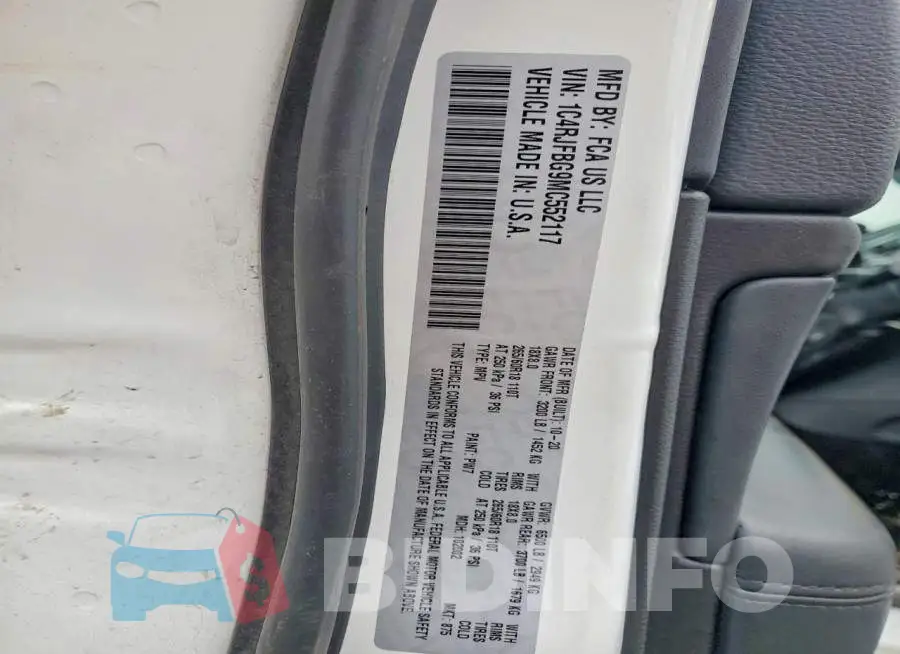 1C4RJFBG9MC552117 Photo# 13