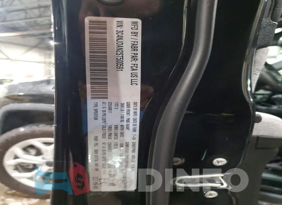 3C4NJDAN2ST500591 Photo# 12