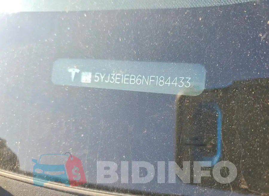 5YJ3E1EB6NF184433 Photo# 12