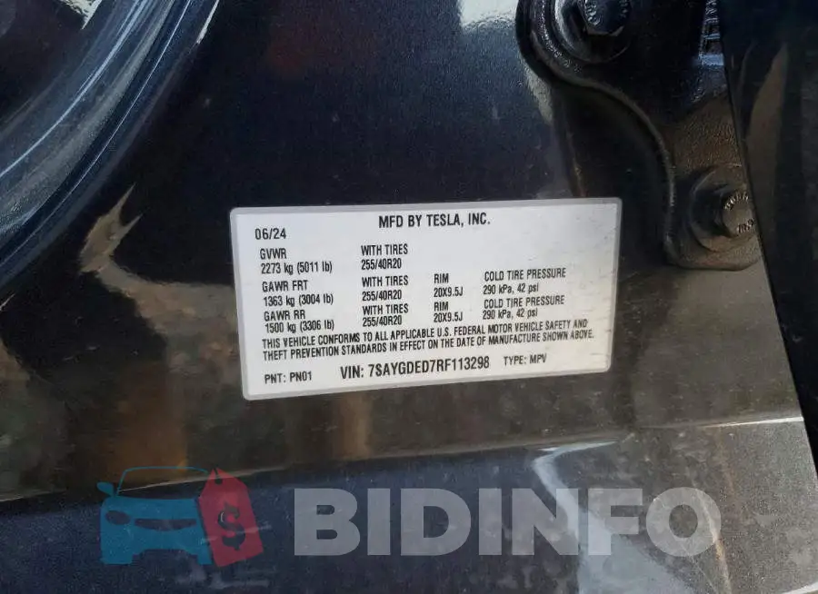 7SAYGDED7RF113298 Photo# 14