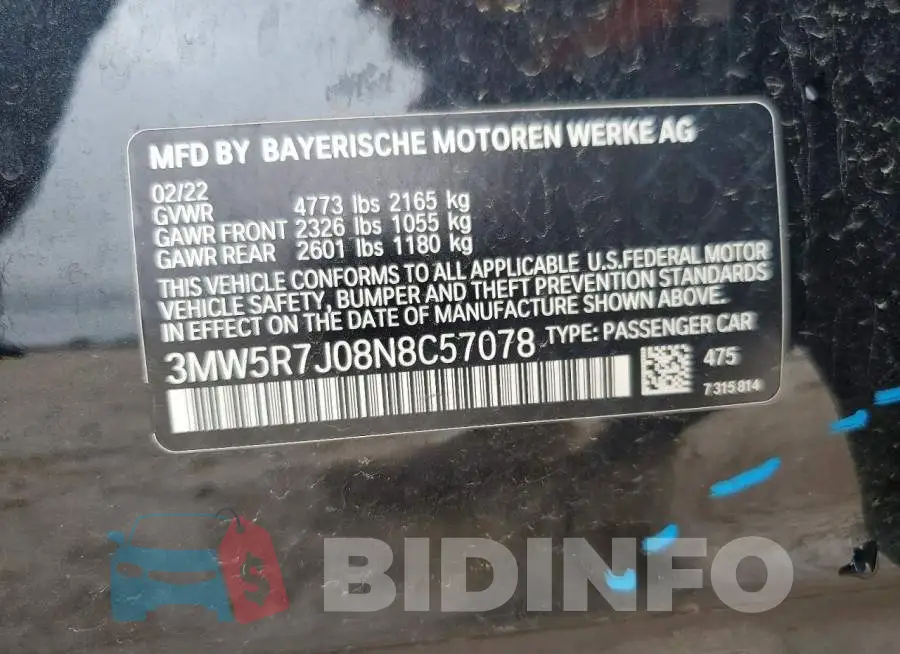 3MW5R7J08N8C57078 Photo# 13