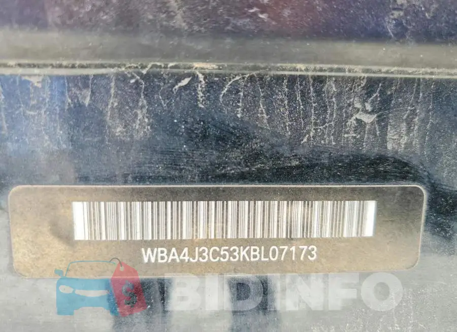 WBA4J3C53KBL07173 Photo# 12