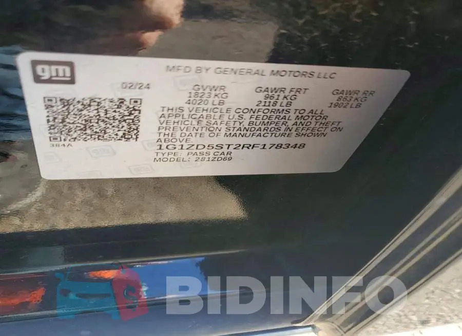 1G1ZD5ST2RF178348 Photo# 13