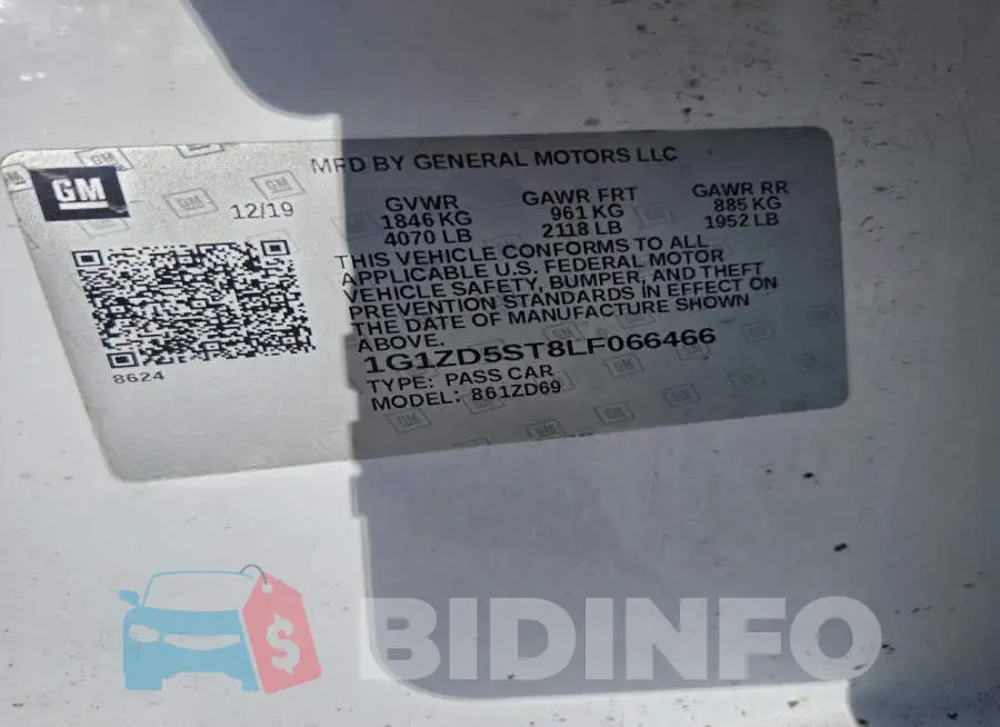 1G1ZD5ST8LF066466 Photo# 12