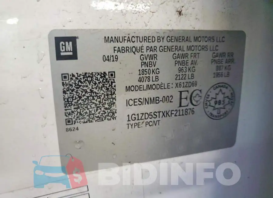 1G1ZD5STXKF211876 Photo# 12