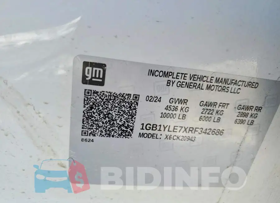 1GB1YLE7XRF342686 Photo# 12