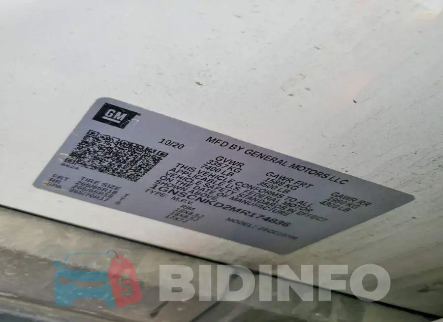 1GNSCNKD2MR174836 Photo# 13