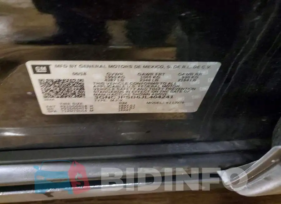 3GNCJPSB6JL404241 Photo# 13