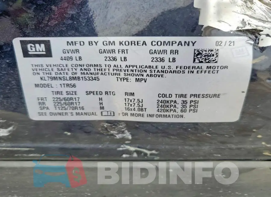 KL79MNSL8MB153345 Photo# 13